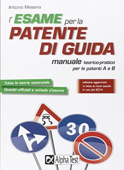 esame per la patente di guida MANUALE TEORICO