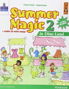 summer magic 2 elem. +cd in dino land