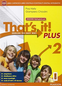 that\'s it!, plus mylab 2 +eb inglese, grammatica