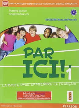 par ici! mylab 1 +eb (2t) francese, grammatica