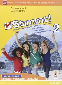 stimmt!, ed.digitale 2 +eb tedesco, grammatica