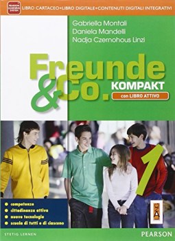 freunde and co., kompakt activ. 1 +eb tedesco, grammatica