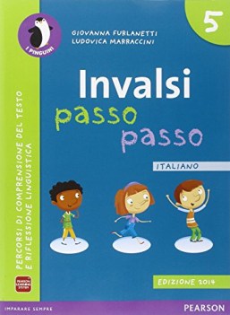 invalsi passo passo italiano x 5 elem. parascol.elementare