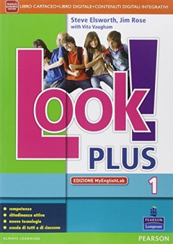 look! plus 1 mylab +eb (2t) inglese, grammatica