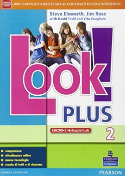 look! plus 2 mylab +eb inglese, grammatica