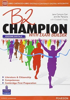 b2 champion with exam builder digitale inglese, grammatica