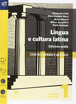 lingua e cultura latina gialla 1 (2t) latino, antologia bn