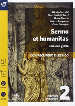 sermo et humanitas gialla, perc.2 latino, antologia bn