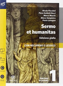 sermo et humanitas 1 gialla rep.lat. fc20 NO PRENO vedi 9788838334382