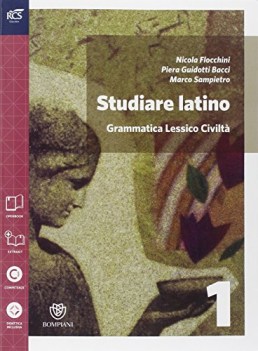 studiare latino (3t) +eb latino, antologia bn