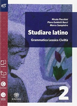 studiare latino, esercizi 2 +eb latino, antologia bn