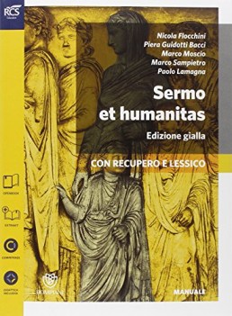 sermo et humanitas 1 gialla (3t) fc20 NO PRENO vedi 9788838334412