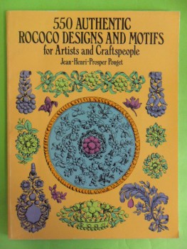 550 authentic rococo designs and motifs (disegni e motivi per patchwork)