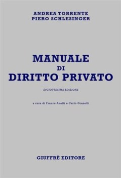 manuale di diritto privato 18ed.