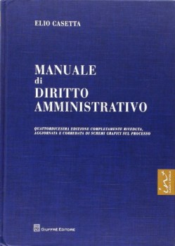 manuale di diritto amministrativo