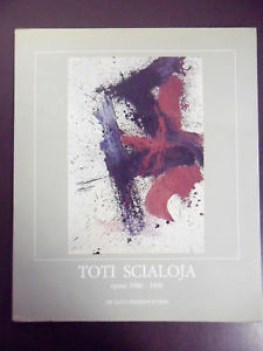 TOTI SCIALOJA OPERE 1980 1990