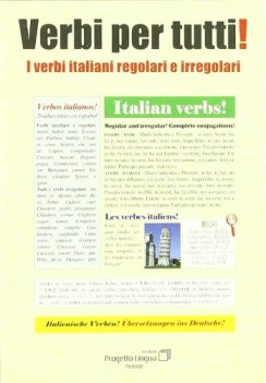 verbi per tutti. verbi italini regolari e irregolari