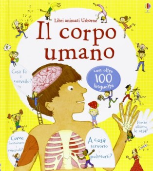 corpo umano con oltre 100 linguette