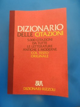 dizionario delle citazioni