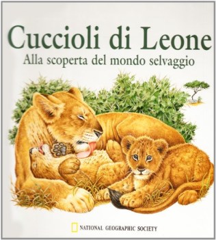 cuccioli di leone alla scoperta del mondo selvaggio