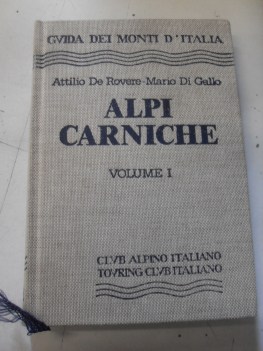 alpi carniche volume 1