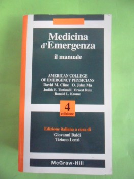 medicina d\'emergenza il manuale