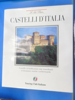 castelli d\'Italia Rilegato grande formato Fotografico a colori