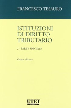 istituzioni di diritto tributario 2. parte speciale