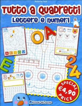 tutto a quadretti lettere e numeri