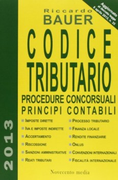 codice TRIBUTARIO 2013