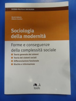 Sociologia della modernit. Forme e conseguenze della complessita sociale