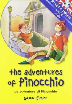 adventures of pinocchio +cd 1liv. x elem.