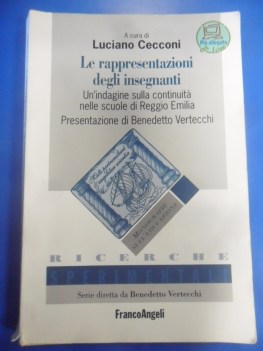 rappresentazioni degli insegnanti. un\'indagine sulla continuita delle scuole