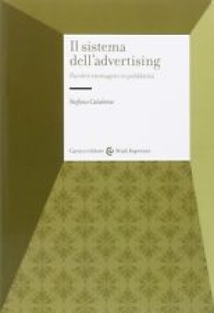 sistema dell\'advertising parole e immagini in pubblicita