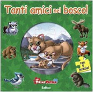 tanti amici nel bosco! i miei primi puzzle