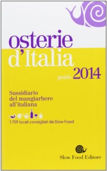 osterie d\'italia guida 2014