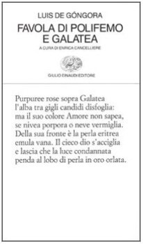 favola di polifemo e galatea