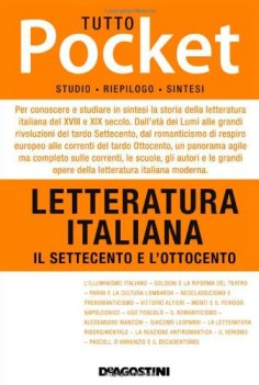 letteratura italiana il 700 e l\'800