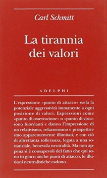 tirannia dei valori