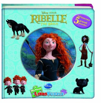 ribelle the brave (libro puzzle)