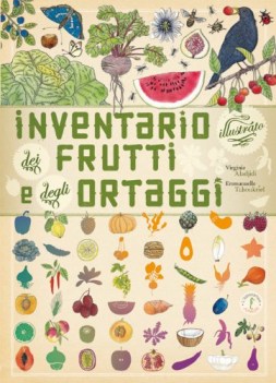 inventario illustrato dei frutti e degli ortaggi