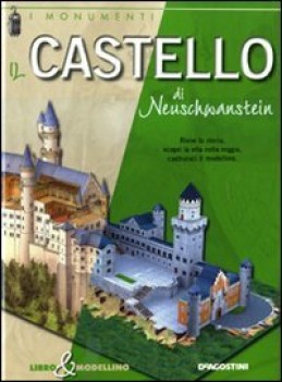 castello di neuschwastein fc14 libro + modellino