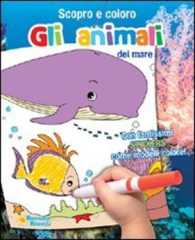 animali del mare scopro e coloro