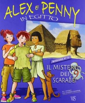 alex e penny in egitto il mistero dei 9 scarabei