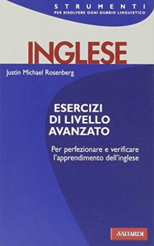 inglese esercizi avanzati