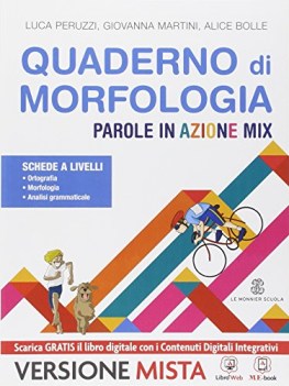 quaderno di morfologia parole in azione MIX