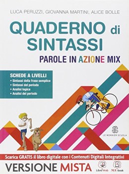 parole in azione, sintassi +eb italiano, gramm. medie