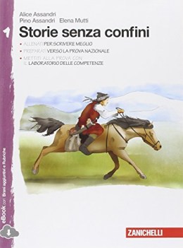 storie senza confini 1 (2t) italiano, antologia media