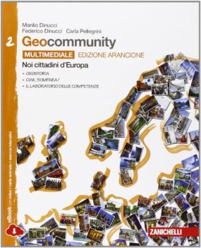 geocommunity arancione 2 +eb geografia ginn.e lic.sc.