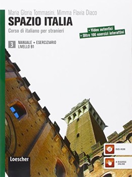 spazio italia 3 +cd italiano per stranieri